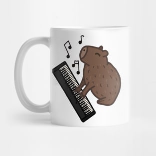 Keyboard Capybara Mug